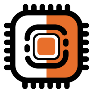 pictogramme représentant une puce informatique