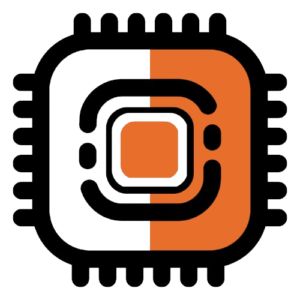 pictogramme représentant une puce informatique