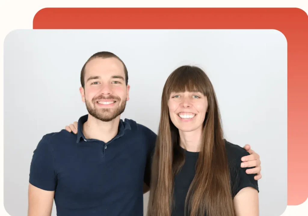 Romain Barbe, cofondateur et directeur, et Jennifer Stretton Co fondatrice de Mieux Donner, association française de philanthropie à impact